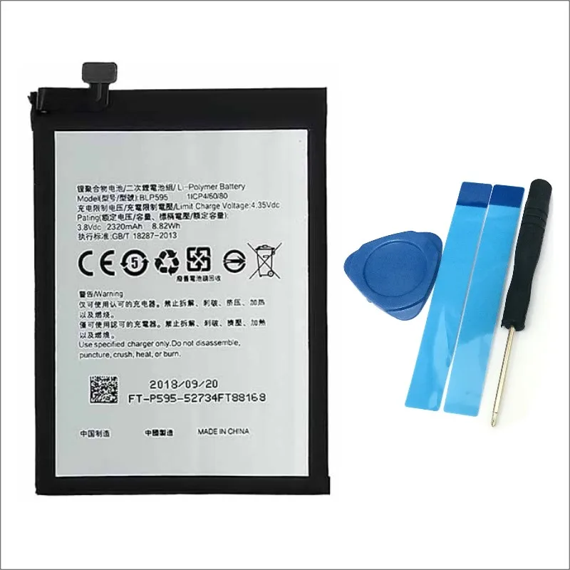 Хорошее качество BLP595 2320mAh для OPPO R7 литий полимерный аккумулятор мобильного
