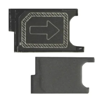 

New Micro SIM Card Tray Holder Slot Replacement for sony Xperia Z3 L55T L55U D6653 Z3 mini Compact