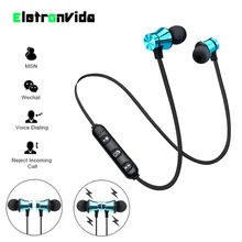 Magnetic Attraction Bluetooth Earphone Waterproof Sport Headphone 4.2 with Build-in Mic Headphone Bluetooth Headset Hands free Magnetic Attraction Bluetooth Earphone Waterproof Sport Headphone 4.2 with Build-in Mic Headphone Bluetooth Headset Hands free