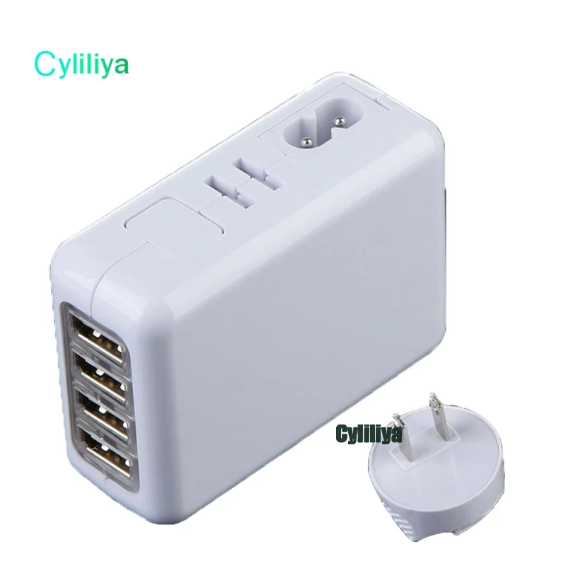 4 port Charger with US Plug(Opp bag)