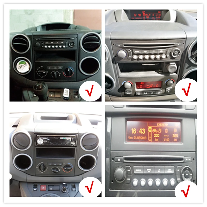 Best Octa Core Android 9.0 Car Radio DVD GPS Navigation Multimedia Player For Citroen Berlingo/Peugeot 3008/5008 Partner Auto Stereo 0