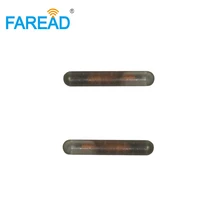 X40pcs био стекло 125KHz EM тип стекла метки 2,12*12 мм rfid чип 125KHZ UID/ID64/Манчестера/уникальный/64 бит транспондер