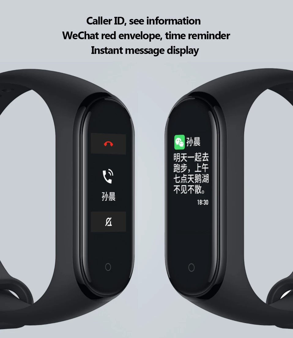 In Stock Xiaomi Mi Band 4 Smart Wristband Fitness Heart Rate Bracelet Music AI bracelet Bluetooth 5.0 AMOLED Color Touch Screen