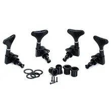 Music-S 2 Pairs String Tuning Pegs Machine Heads for Electric Bass 2L + 2R