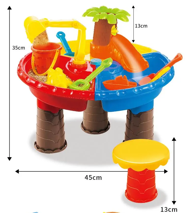 22 шт. детская Песочная настольная игрушка летний пляжный ИГРУШКИ для водных игр костюм цвет случайный большой ребенок вода и песок инструмент для дноуглубления подарок для детей - Цвет: 9826