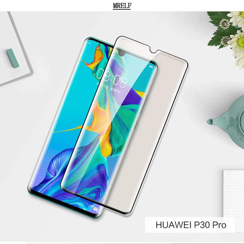 3D полностью изогнутое клеевое стекло для huawei P30 Pro P 30, защитное закаленное стекло для экрана для huawei P30 Lite, защитная пленка