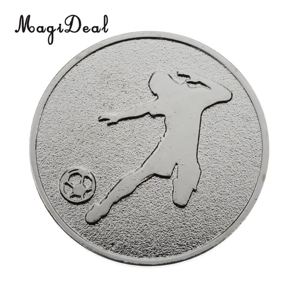 MagiDeal Professional Sturdy Alloy Football Soccer Referee Flip Coin Judge Toss Coin Pick Side Finder with Plastic Case