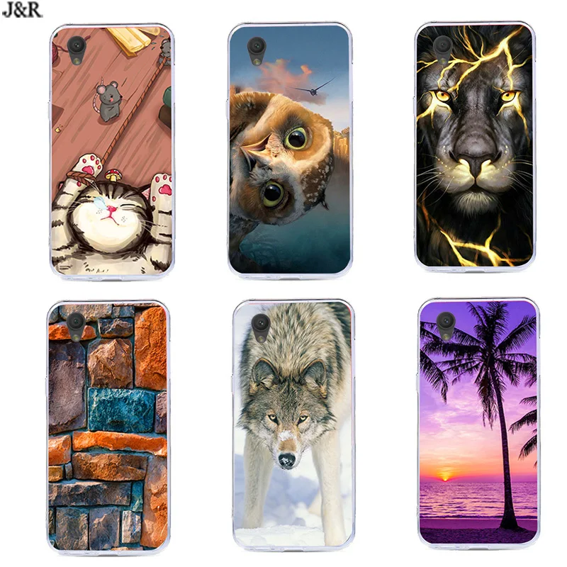 Phone Case For Sony Xperia L1 Cover Cute Animal Shell G3311 G3312 G3313 Soft Silicone Cases Bags |