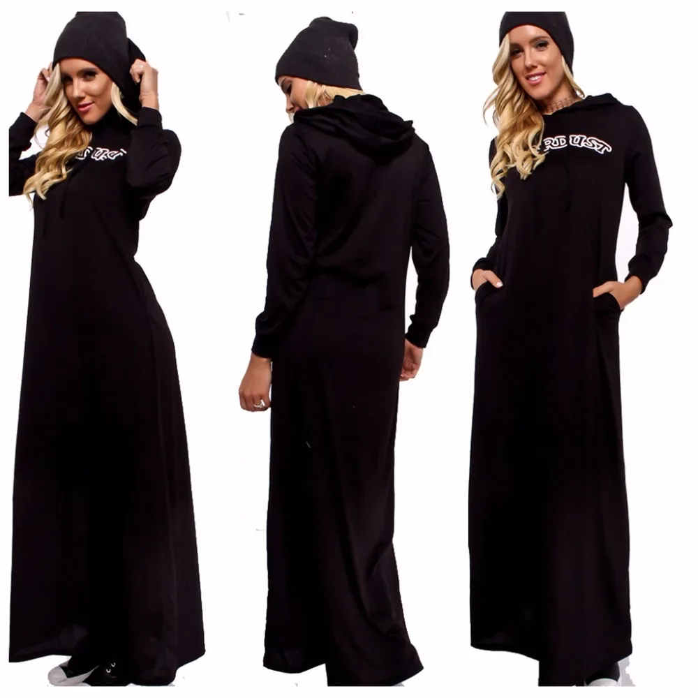 Renaissance Medieval Dress For Women - Vintage Hooded Trumpet Sleeve Maxi Dress