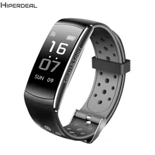 Смарт-фитнес браслет трекер и сердечного ритма Смарт Группа крови Давление умный Браслет Oled IP68 Android будильник DE05b