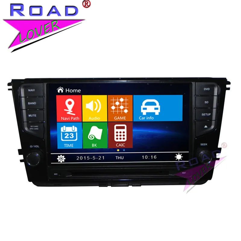TOPNAVI Wince 6 0 двойной Din 8 дюймов Автомобильный медиацентр DVD плеер для Volkswagen lamando