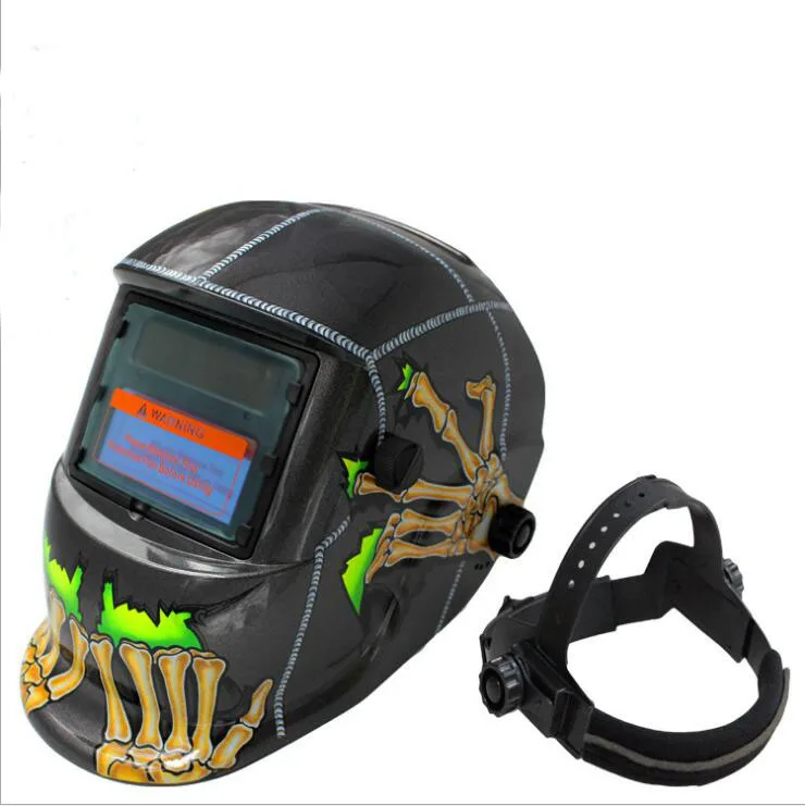 

Head-mounted solar automatic photoelectric welding mask