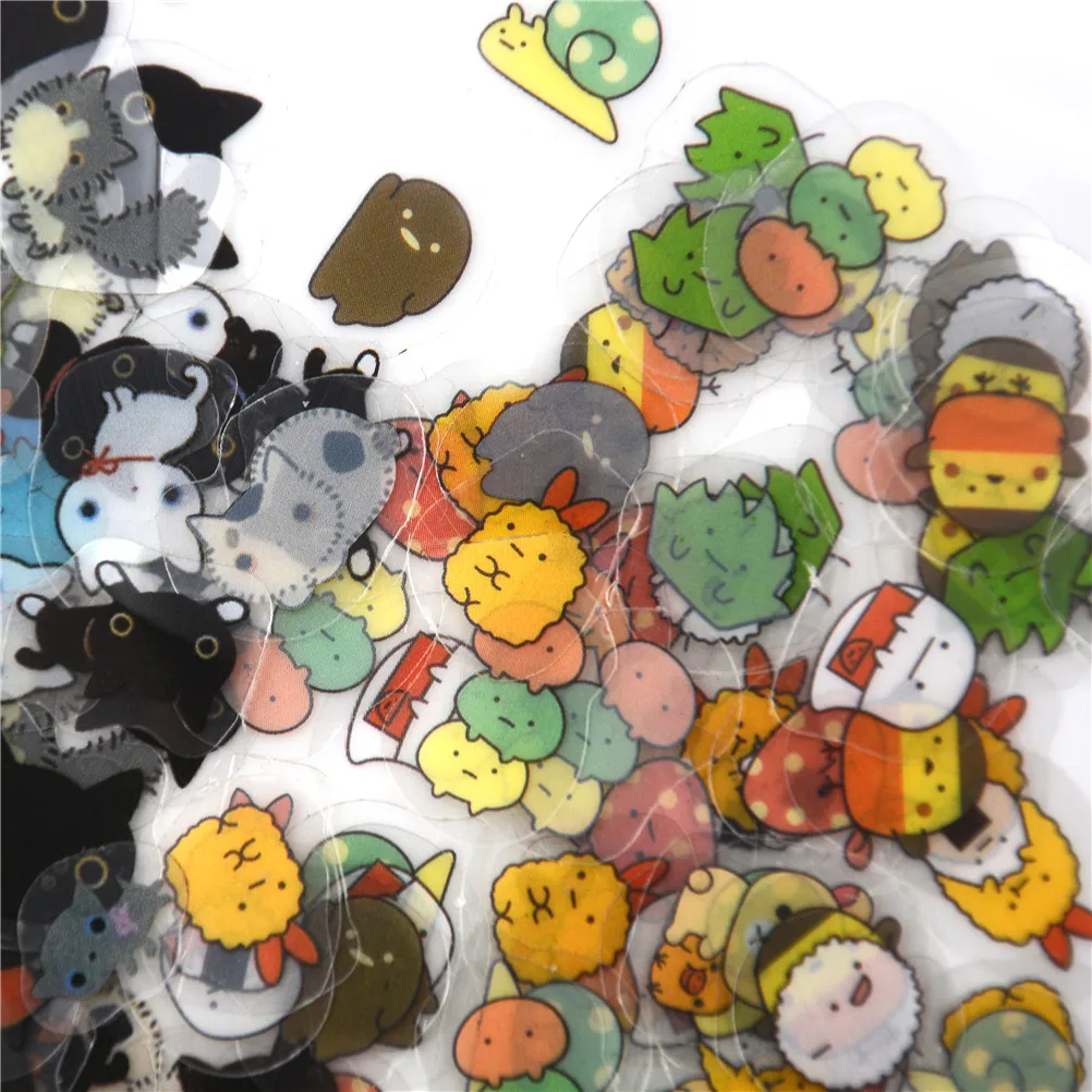 1 упаковка наклейки для скрапбукинга сделай сам милый Sumikko Gurashi Cat Sentimental Circus