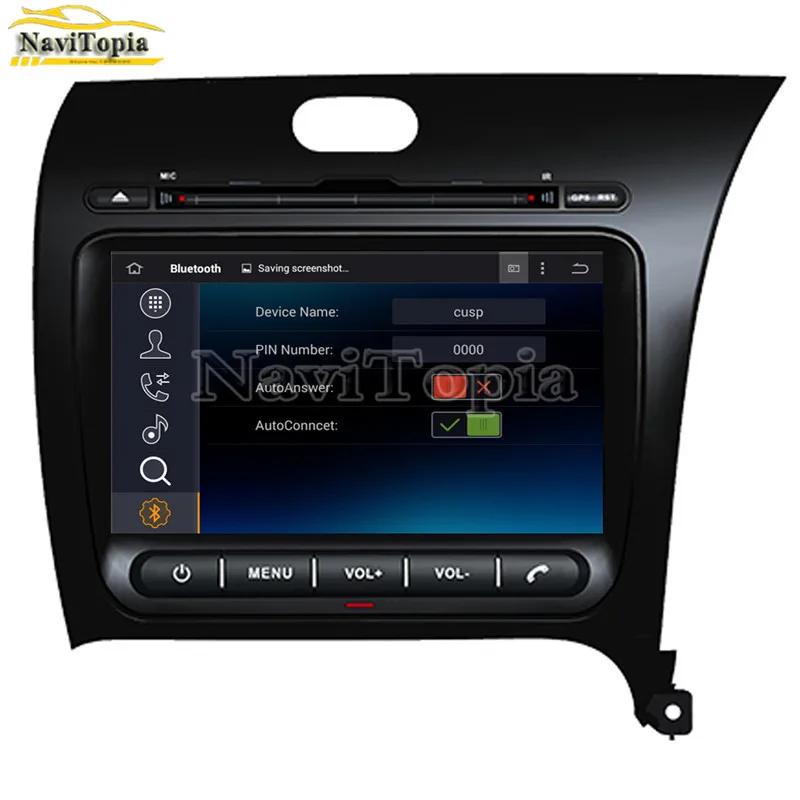 Cheap NAVITOPIA 4G RAM 64G ROM PX6 Six Core Android 9.0 Car DVD GPS Navigation for Kia Cerato/K3/Forte RHD 2013 2014 2015 2016 2017- 8