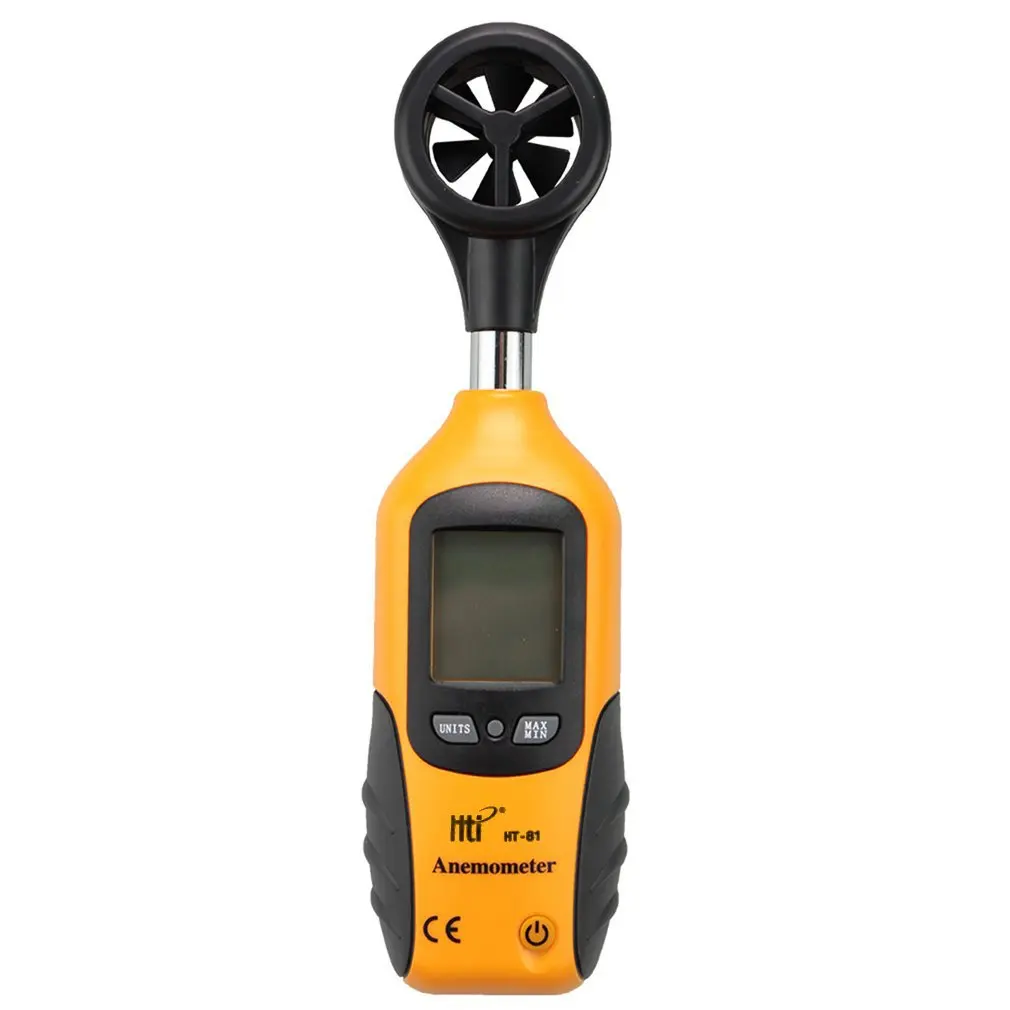 

HT-81 Handheld Pocket Size LCD Screen Display Digital Anemometer Wind Speed Measurement Measuring Tool