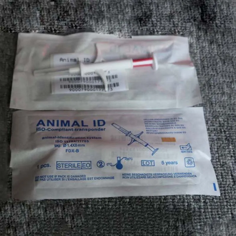 

20 Sensitive (mini) Pet Microchip (20) - Worldwide - ISO Standard 11784/85 ICAR