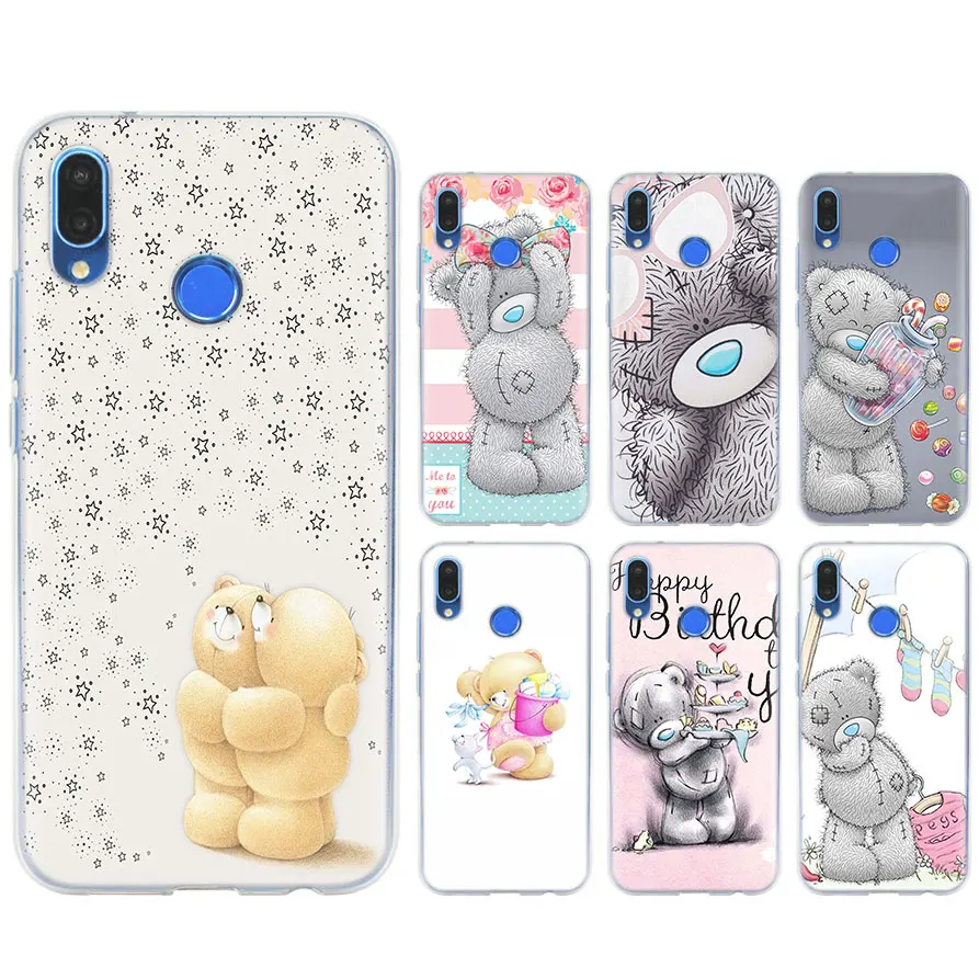 

Tatty Teddy Bear Silicone Phone Case For Huawei P10 20 Lite 20 Pro P Smart Mate 10 20 Lite View 20 Coque Fundas
