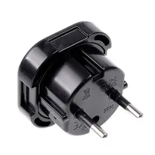 UK to EU Euro Plug Connector 2 Pin AC Power Plug Adaptor Travel Power Plug Adapter UK to EU Adaptor Converter Portable Converter