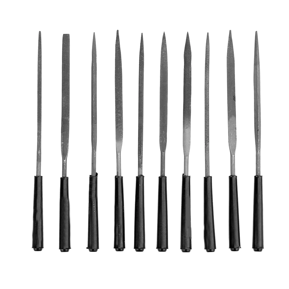 10pcs 3x140mm Mini Diamond Needle Files Sets Metal File Hand File for
