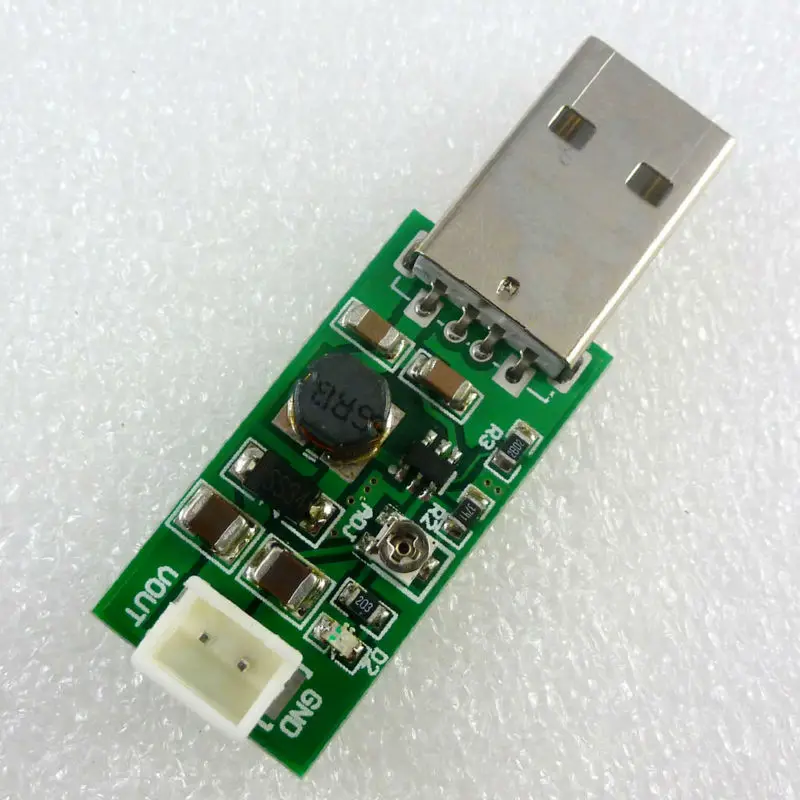2x DC преобразователь USB 5V to HX2.54 6V 15V регулируемый выходной Повышающий Модуль