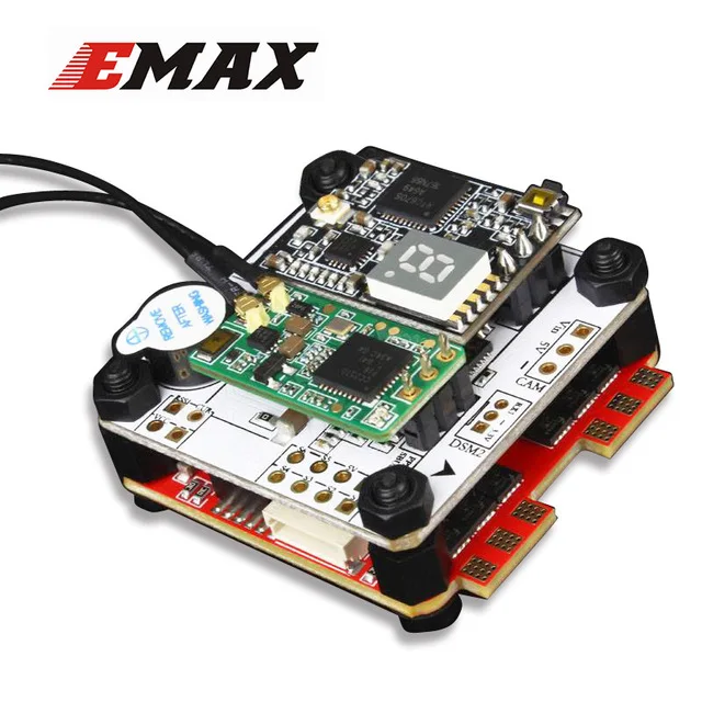 

Emax F4 Magnum AIO TOWER FPV Stack Tower System F4 OSD 4 In 1 BLHeli_S 30A ESC VTX FrSky XM+ RX