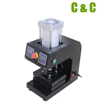 

5000PSI High Pressure 10cmx15cm (4x6 inch ) Pneumatic Auto Rosin Press Machine Dual heating plates LCD Control Press NO.CK1015-3