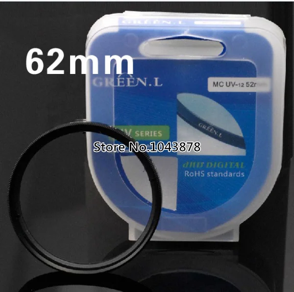 Green Camera Lens Filter MC UV 62mm For Tamron Sigma 18-200 Accessories Free Shipping | Электроника