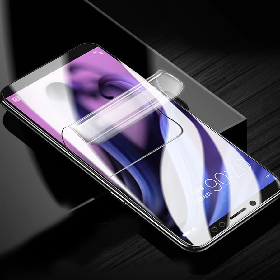 Для Samsung Galaxy S10 S9 S8 Plus S10E A7 A9 A8 Star 2018 Note 9 Мягкая Силиконовая защита для экрана полное