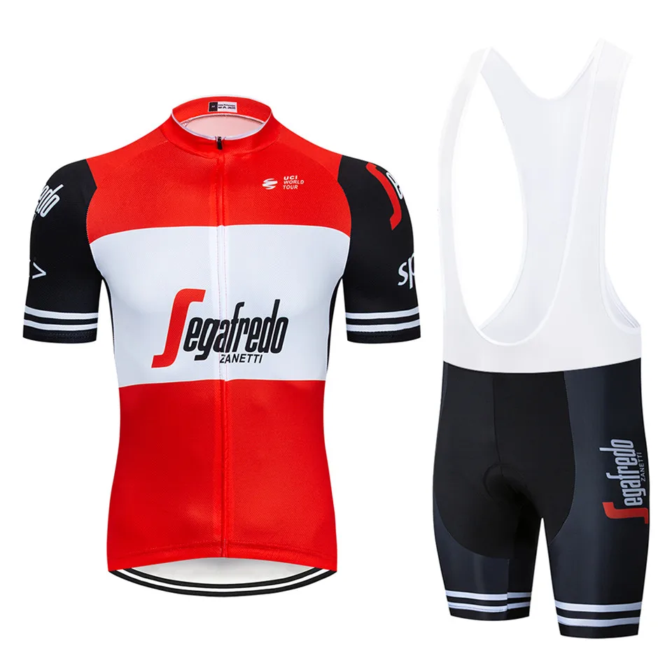 

2019 UCI Cycling Clothing Bike jersey Quick Dry Mens Bicycle clothing summer Trekking team Cycling Jersey gel bike shorts set