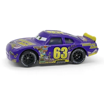 

Pixar Cars 2 No.63 limited Edition Racer 1:55 Scale Diecast Metal Alloy Cute Toys For Children Gifts Anime Toys Car Model
