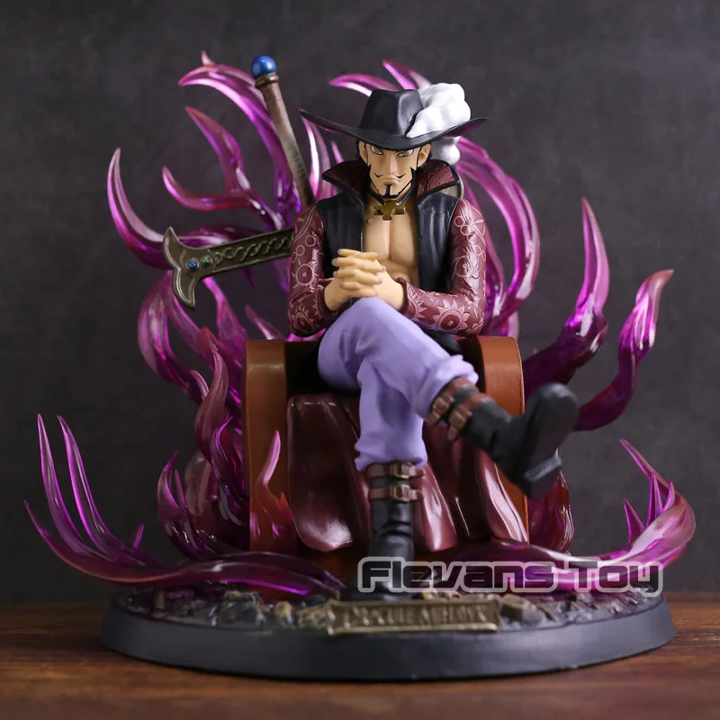 

Anime One Piece Dracule Mihawk GK Statue Figure Collectible Model Toy