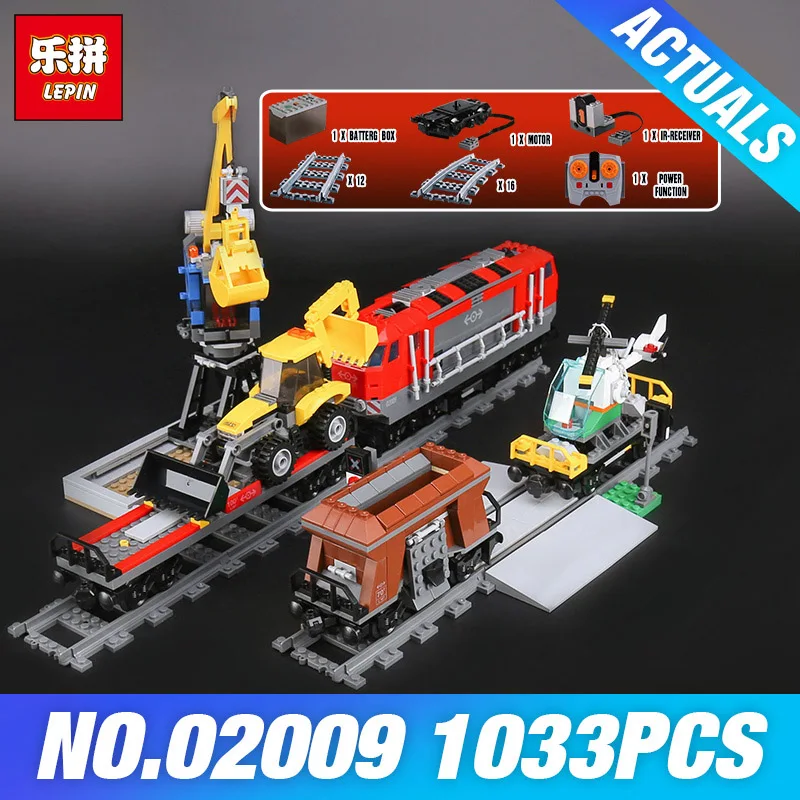 

Toys Hobbies City Series haul Train Set 1033Pcs Model Building Blocks Self-Locking Bricks DIY Educational Toys Christmas Gifts