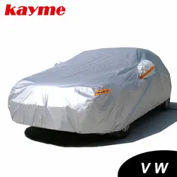 Kayme водонепроницаемый автотенты Открытый Защита от Солнца Крышка для автомобиля Volkswagen VW Polo Гольф 4 5 67 Passat B5 B6 tiguan TOUAREG