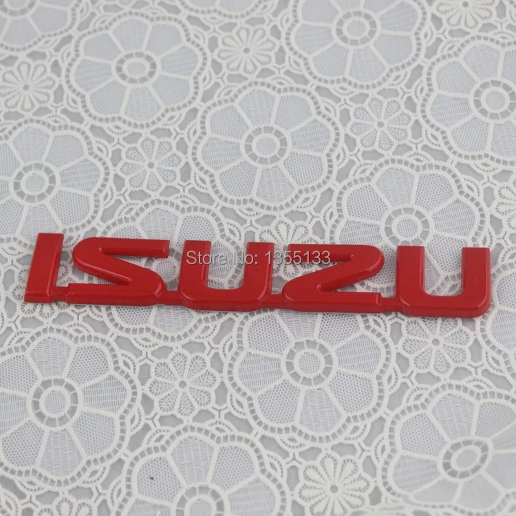 3D хромированный значок стикер ISUZU для внедорожника задний багажник эмблема D max