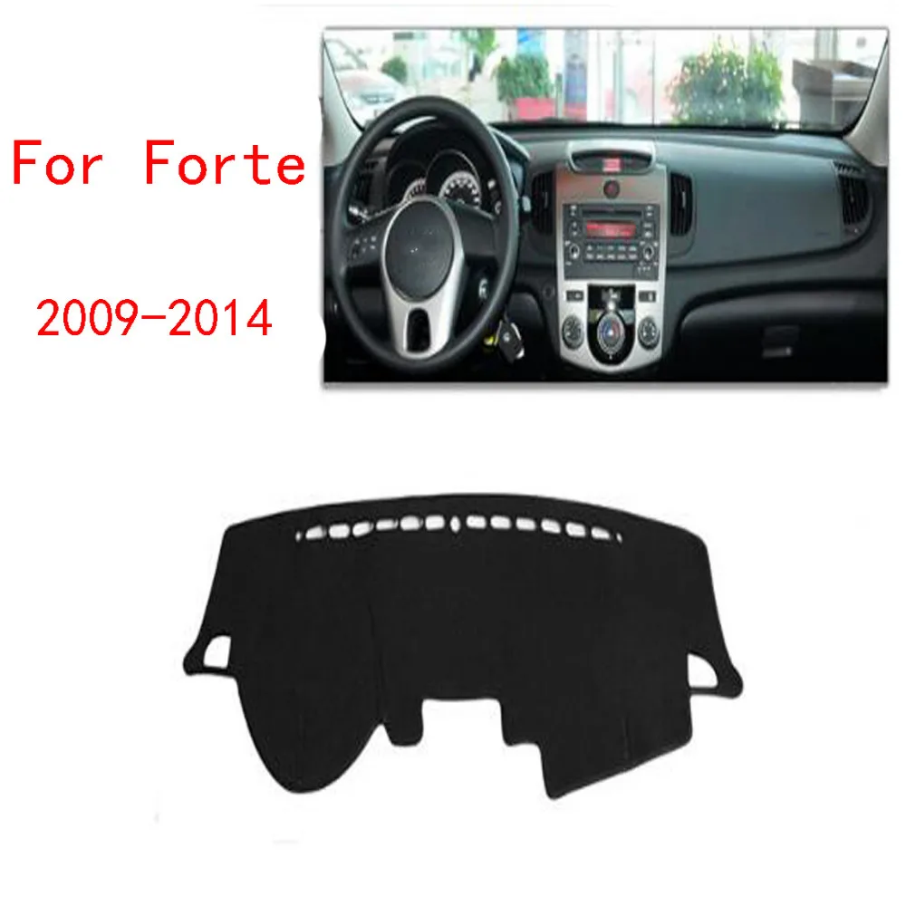 

Dongzhen Fit For KIA Forte 2009 to 2014 Auto Car Dashboard Cover Avoid Light Pad Instrument Platform Dash Board Cover Mat