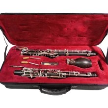F/C English Horn Semi Auto Ebony Bakelite Alto Oboe with Case f key oboes musical instruments professional clarinet v cellitti concerto for clarinet english horn flute oboe and string orchestra