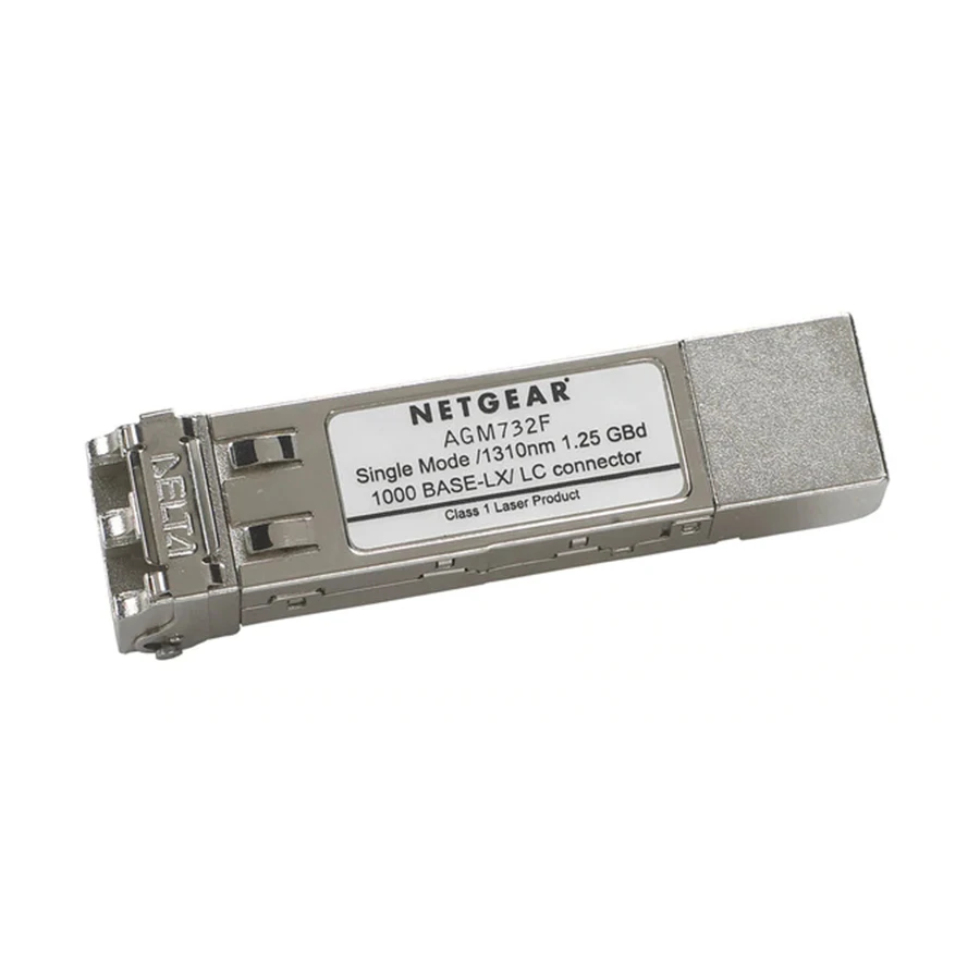 

Netgear Fibre Gigabit 1000Base-LX (LC) SFP GBIC Module, 1 Gbit/s, Gigabit Ethernet, 1000BASE-LX