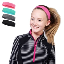 Для Женщин Йога эластичные повязки спортивная повязка на голову стрейч полиэстер противоскольжения лента для волос при занятиях йогой одежда для фитнеса Головные уборы аксессуары