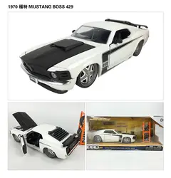 JADA масштабная модель автомобиля 1/24 игрушечные лошадки Chevrolet Chevy/Ford Mustang Boss/Corvette Stingray концепция литья под давлением Металл Модель автомобиля