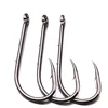 10PCS/LOT Carp Fishing Hooks Barbed Single Hook With Eye Carp Catfish fly Crankhook Barbed fishhook fishing hooks ► Photo 2/4