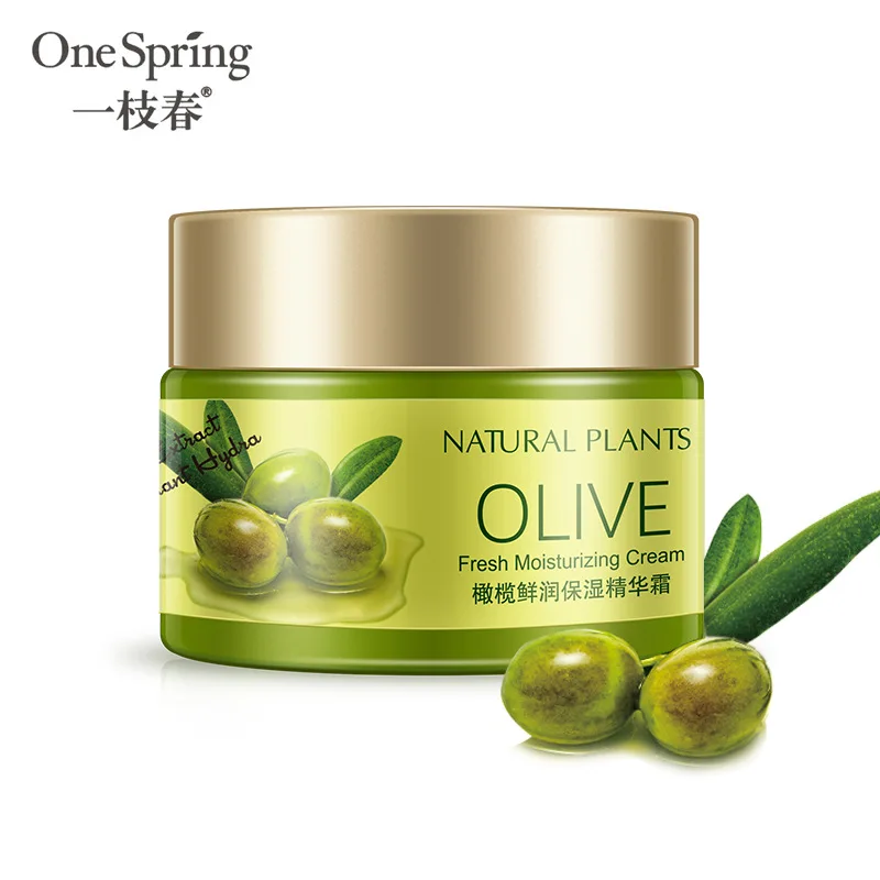 

One Spring Olive Fresh Plant Essence Cream Vitamin Hydrating Moisturizing Day Cream Anti-wrinkle Skin Care