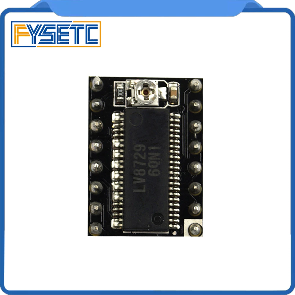 1 шт. 3D-принтеры Запчасти LV8729 Драйвер шагового двигателя 4-слойные PCB крайне низкий уровень шума модуль драйвера совместим с Lerdge