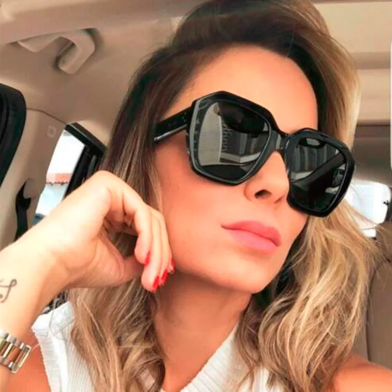 

Luxury Square Sunglasses Women Brand Designer Shades Vintage Cat Eye Sun Glasses For Women Female Ladies Sunglass Top Quality