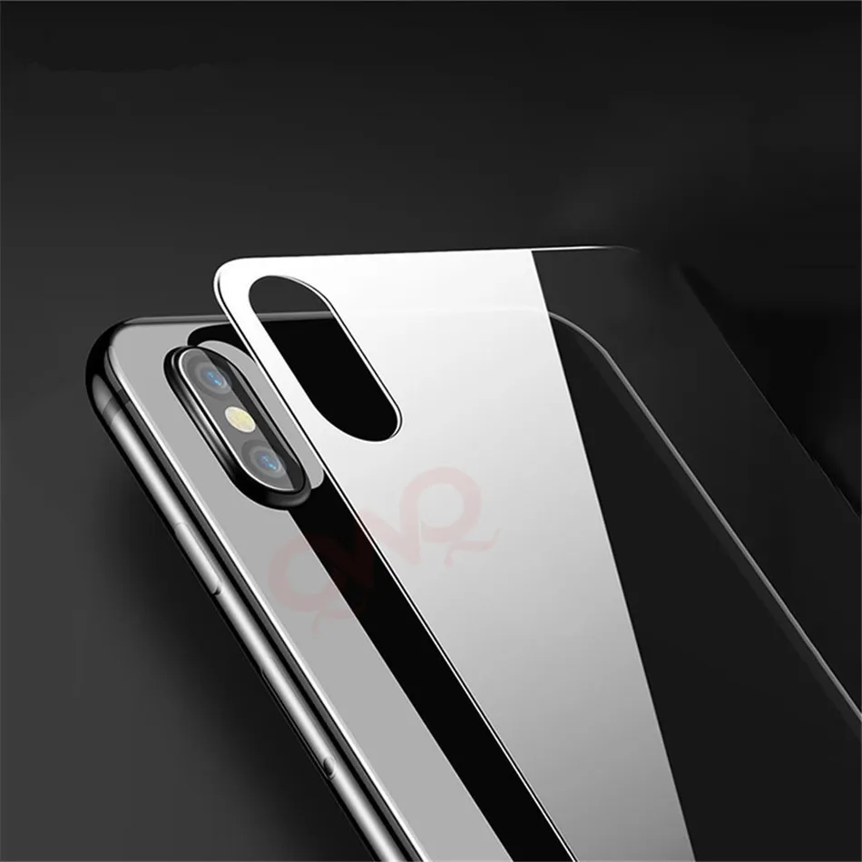 9H заднее полное покрытие из закаленного стекла для iPhone X на заднем экране протектор для iPhone X 10 защитная пленка из закаленного стекла