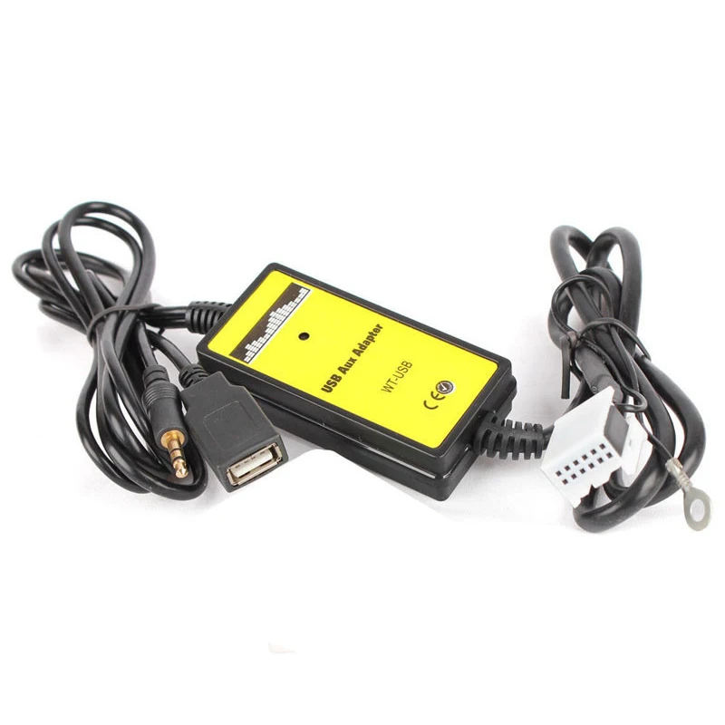 Автомобильный радиоприемник USB AUX адаптер 3 5 мм Интерфейс cd чейнджер для Volkswagen Beetle