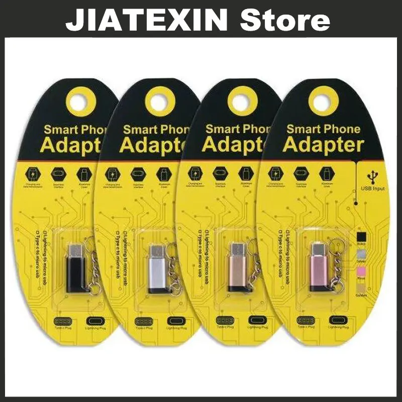 JIATEXIN USB Type C Sync Data Adapter Type C USB 2.0 TO