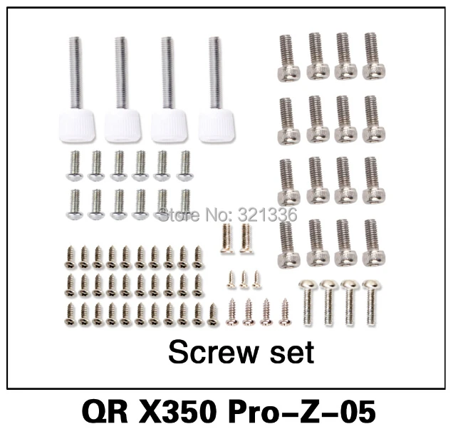 

Walkera Quadcopter QR X350 PRO Spare Parts QR X350 PRO-Z-05 Screw Set