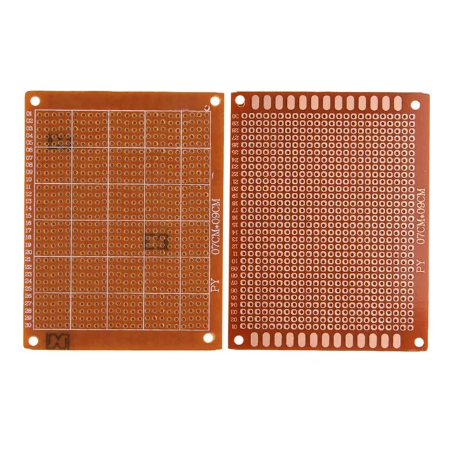 professional electrical accessories 5 pcs prototyping pcb homeprofessional electrical accessories 5 pcs prototyping pcb home school project circuit board diy stripboard 90x70mm aa