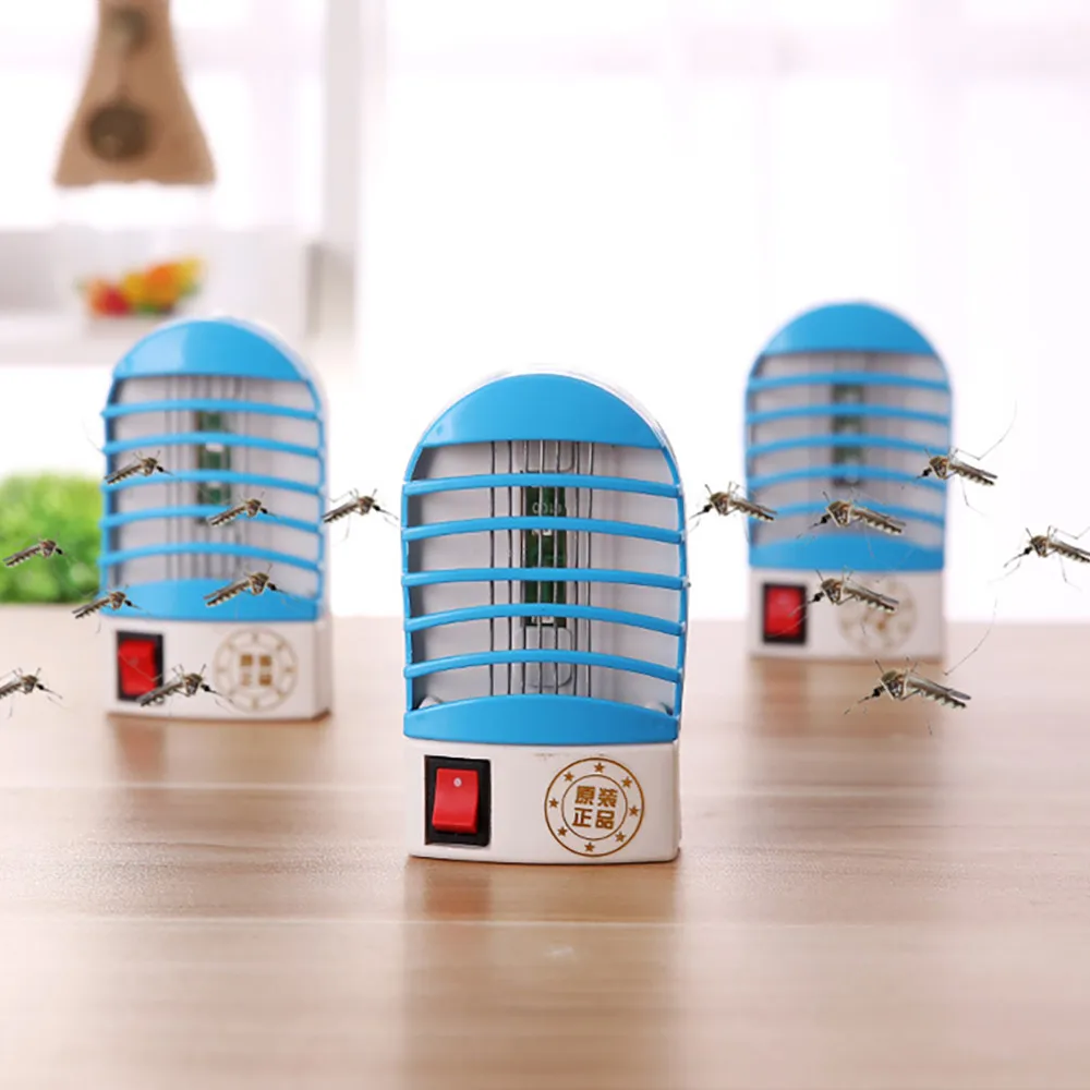 

2019 hot sale LED Socket Electric Mosquito Fly Bug Insect Trap Killer repelling Zapper Night Lamp Lights Brand Product