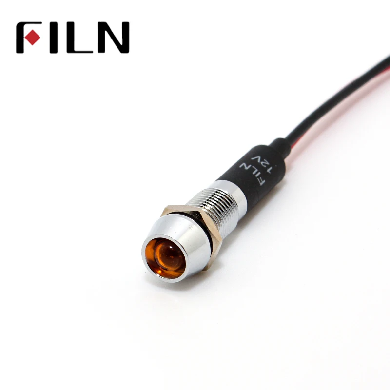 8mm metal lamp with cable (1)